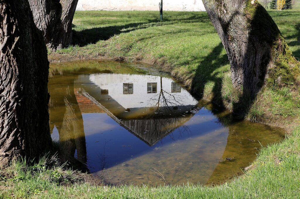 How Close Should A Pond Be To A House