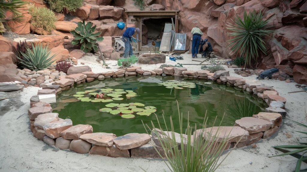 Building A Raised Fish Pond