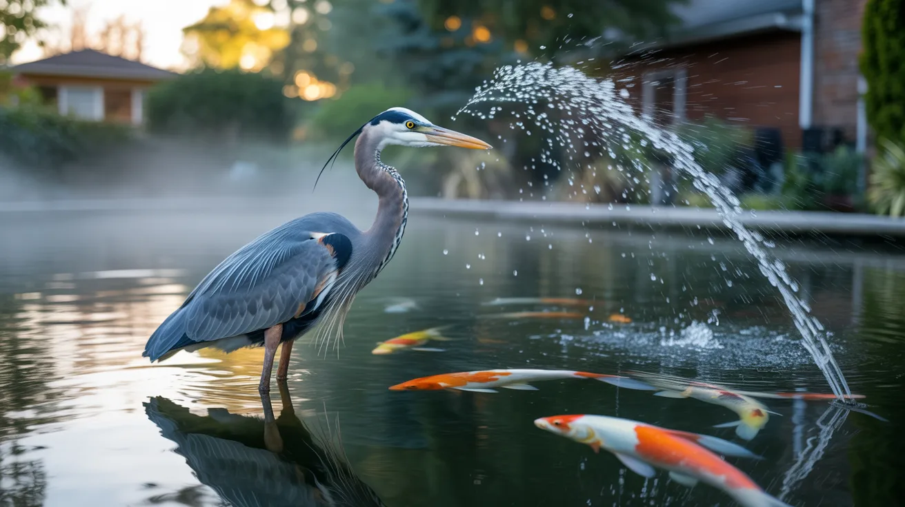 Pond Predator Protection: The Complete Homeowner’s Guide to Stopping Herons, Raccoons & Coyotes for Good